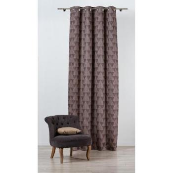 Barna függöny 130x260 cm Zatapa – Mendola Fabrics kép