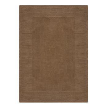 Barna gyapjú szőnyeg 120x170 cm – Flair Rugs kép