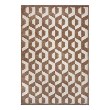 Barna szőnyeg 67x120 cm Iconic Hexa – Hanse Home kép