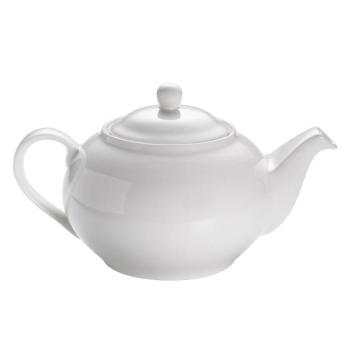 Basic fehér porcelán teáskanna, 1 l - Maxwell & Williams kép