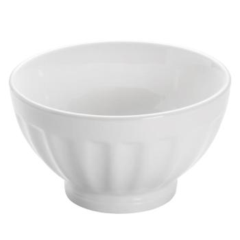 Basic Ribbed fehér porcelán tálka, ø 15,5 cm - Maxwell & Williams kép