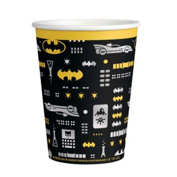 Batman papír pohár 8 db-os 250 ml kép