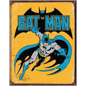 Batman Retro fémplakát 31,5 x 40,5 &quot;TACD1357&quot; kép