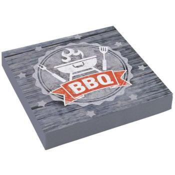 BBQ szalvéta 20 db-os 33*33 cm kép