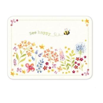 Be Happy 4 db-os parafa tányéralátét készlet, 29x21 cm - Cooksmart ® kép