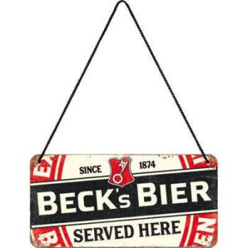 Beck&amp;- 039;s Bier - Fémtábla kép