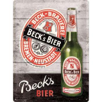 Becks Bier - Bremen Neustadt Fémtábla kép