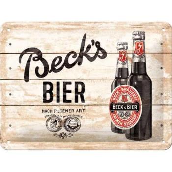 Becks Bier nach Pilsener Art - Fémtábla kép