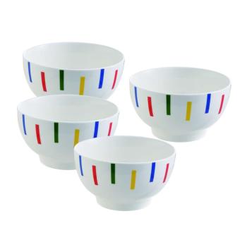 Benetton BE-0253 4 részes Porcelán Tál szett, 650ml kép