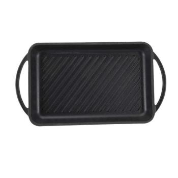 Bergner BG-34132-BK Öntöttvas grill-lap 33x22cm kép