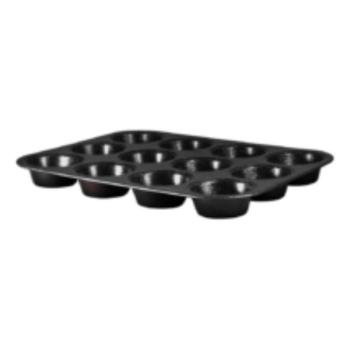 Berlinger Haus 12 csészés muffin sütő Black Silver Collection 35*... kép