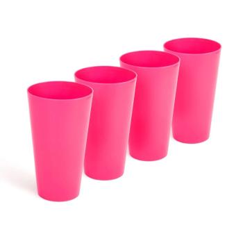 BEWELLO Italadagoló csappal, műanyag 3,8L , pohárszettel -Pink -... kép