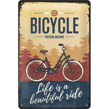 BICYCLE – Life Is A Beautiful Ride Fémtábla kép