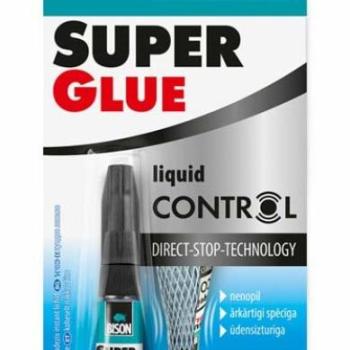 BISON SUPER GLUE CONTROL 3 g kép