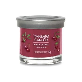 Black cherry, Yankee Candle illatgyertya, kicsi üveg, 122 g (feke... kép