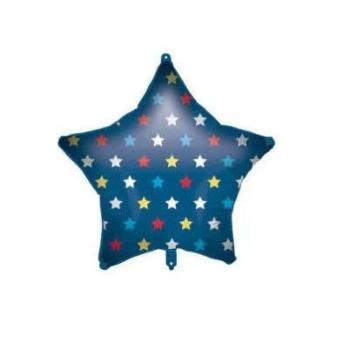 Blue Star fólia lufi 46 cm kép