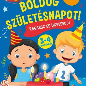  Boldog születésnapot! - Ragassz és ügyesedj! kép