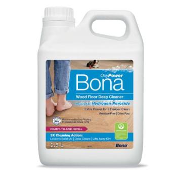 Bona OxyPower fapadló tisztítószer utántöltő 2,5l kép