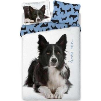 Border collie ágynemű (love me) kép