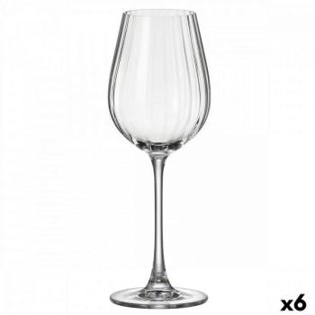 Borospohár Bohemia Crystal Optic Átlátszó 400 ml 6 egység kép