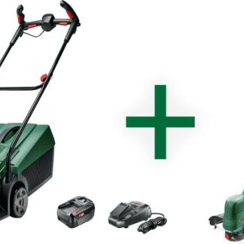 Bosch CityMower 18V-32-300 + EasyGrassCut 18V-26 (1x 4.0Ah) kép