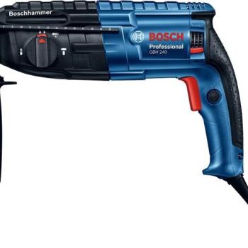 Bosch GBH 240 SDS plus + fogaskoszorús fúrótokmány, koffer kép