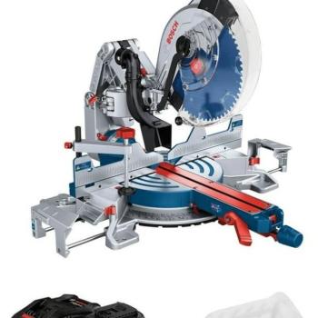 Bosch GCM 18V-305 GDC Professional, 2 x 5,5 Ah ProCore, gyorstöltő, kartondobozban kép