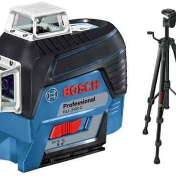 BOSCH GLL 3-80 C + BT 150 kép