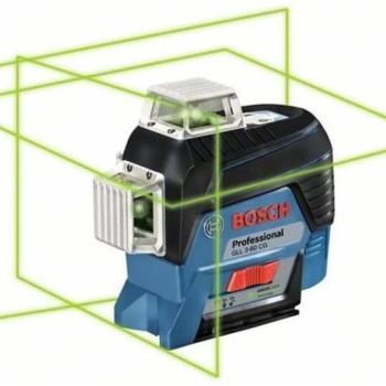 BOSCH GLL 3-80 CG + BM1 + L-Boxx Professional kép