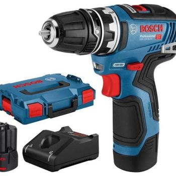 Bosch GSR 12V-35 FlexiClick (2x 3.0Ah, L-Boxx) kép