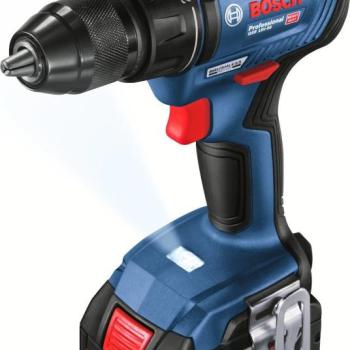 BOSCH GSR 18V-50 2x5,0 Ah + L-BOXX kép