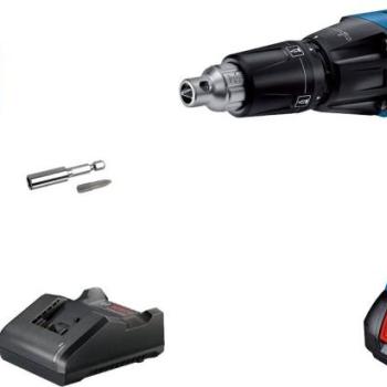 BOSCH GTB 185-Li 18 V 2× 2 Ah (kofferban) + GMA 55 automatikus adagoló tartozék kép