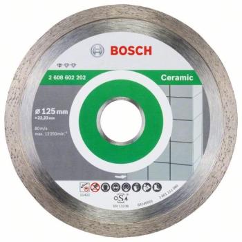 BOSCH Standard for Ceramic 125x22.23x1.6x7mm kép