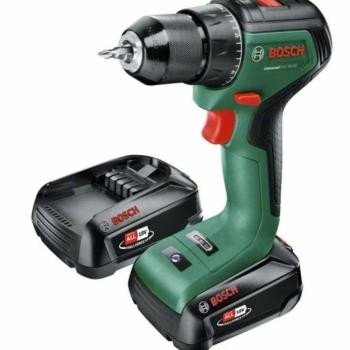 Bosch UniversalDrill 18V-55 (2x 2,0 Ah) + AL18V-20 kép