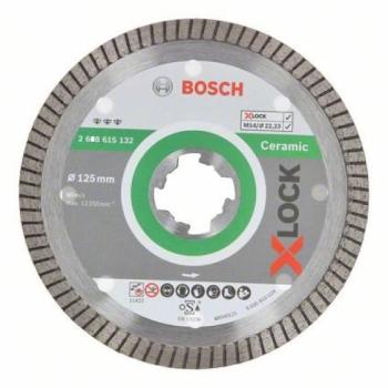 BOSCH X-LOCK Gyémánt vágótárcsa Best for Ceramic Extraclean Turbo rendszer kép