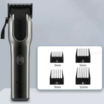 Boxili Hair Clipper - Akkumulátoros haj és szakállvágó készlet, 4 db fejjel kép