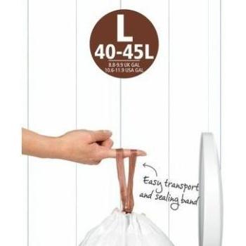 Brabantia PerfectFit zsák - 40 - 45 L (L) - 40 db, tekercsben kép