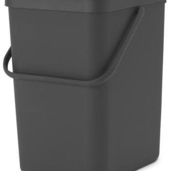 Brabantia Sort & Go szemetes 25L, szürke kép