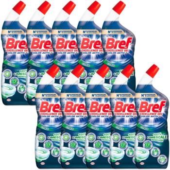 Bref 10x Effect Anti Limescale WC Tisztító Gél 10x700ml kép