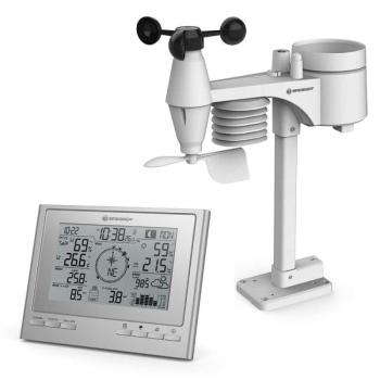 Bresser 7 az 1-ben Exclusive Line időjárás állomás ClimateScout, ezüst kép