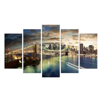 Bridge NYC többrészes kép, 110 x 60 cm kép