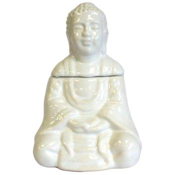 Buddha formájú Aromalámpa - Fehér kép