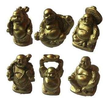 Budha arany 6db-os 7cm kép