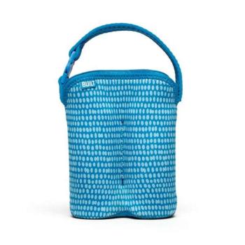 BUILT Bottle Buddy két palack táska tartóval (Dribble Dots Blue) kép