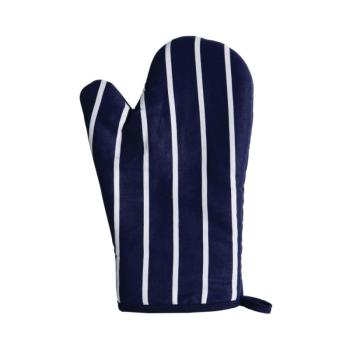 Butcher Stripe Oven Glove kék-fehér edényfogó kesztyű - Premier Housewares kép