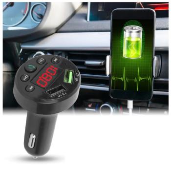 CAR E6 Bluetooth FM transmitter (BBL) kép