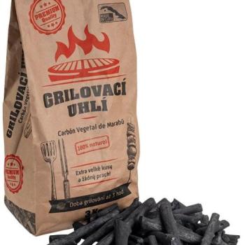 Carbón Vegetal de Marabú grillszén 3 kg kép