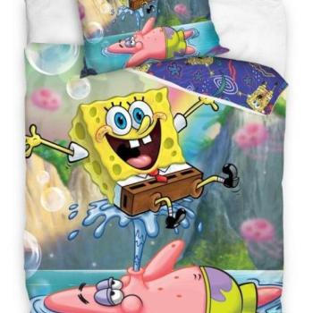 CARBOTEX Ágynemű Sponge Bob Szökőkút 140×200 cm kép