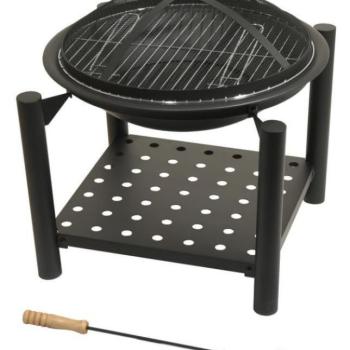 Cattara Kandalló grill ráccsal és fedéllel 48 cm kép