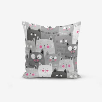 Catty pamutkeverék párnahuzat, 45 x 45 cm - Minimalist Cushion Covers kép